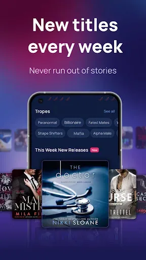 Скриншот 3 — Tempt: Romance Audiobooks