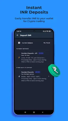 Скриншот 4 — WazirX: Buy Bitcoin & Crypto