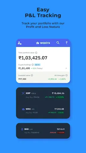 Скриншот 7 — WazirX: Buy Bitcoin & Crypto