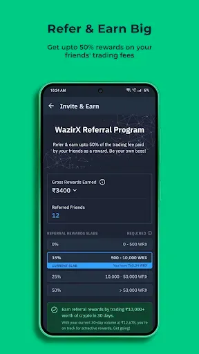 Скриншот 8 — WazirX: Buy Bitcoin & Crypto