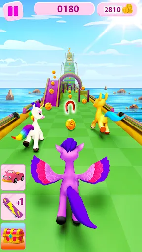 Скриншот 5 — Unicorn Fun: Endless Run Game