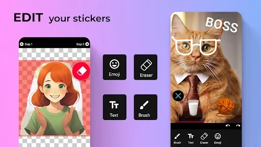 Скриншот 2 — WSTicK -Создатель стикеров