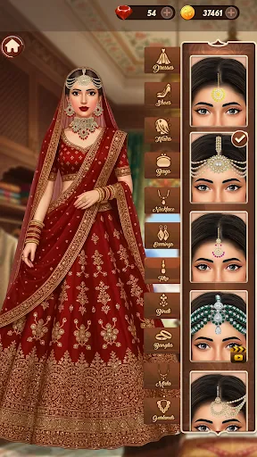 Скриншот 3 — Bridal Makeup Wedding Dress up