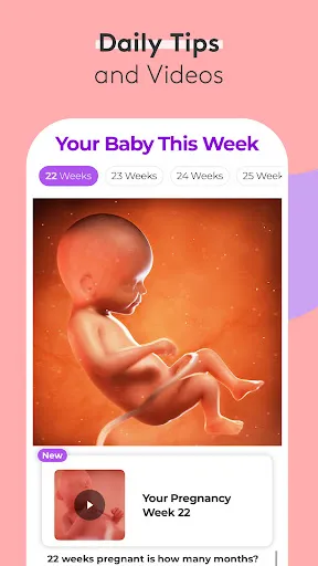 Скриншот 3 — Pregnancy Tracker & Baby App