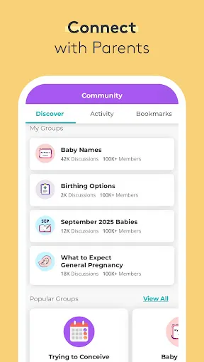 Скриншот 4 — Pregnancy Tracker & Baby App