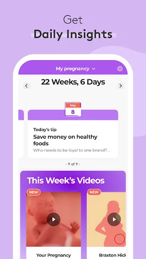 Скриншот 5 — Pregnancy Tracker & Baby App
