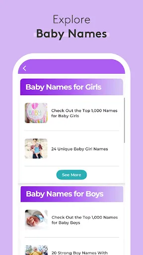 Скриншот 8 — Pregnancy Tracker & Baby App
