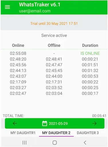 Скриншот 8 — WhatsTraker