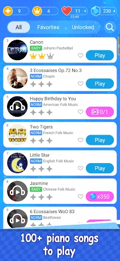 Скриншот 3 — Rhythm Piano Music Tiles