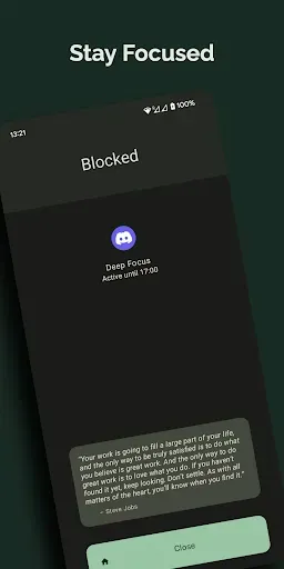 Скриншот 7 — Block - App & Site Blocker