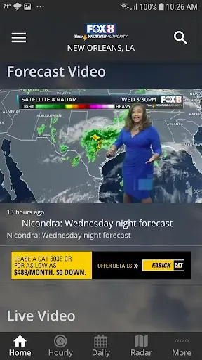 Скриншот 4 — FOX 8 Weather