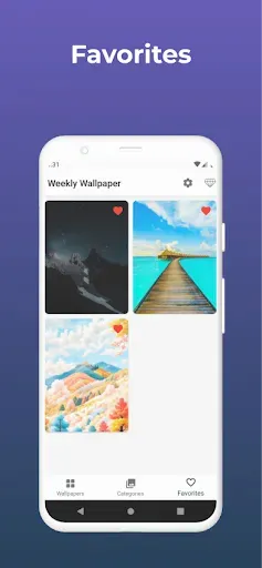 Скриншот 3 — Weekly Wallpaper