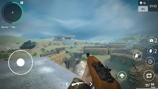 Скриншот 3 — World War 2 Blitz war games