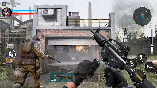 Скриншот 2 — Call of Warfare FPS War Game