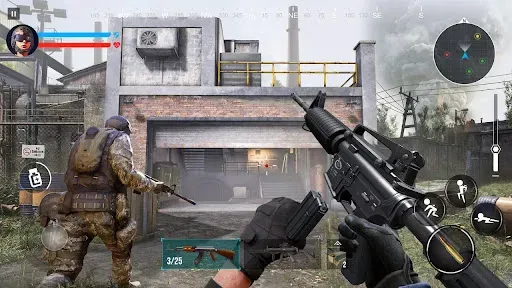 Скриншот 8 — Call of Warfare FPS War Game