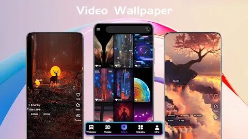 Скриншот 3 — X Live Wallpaper - HD 3D/4D