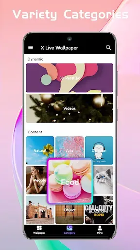 Скриншот 6 — X Live Wallpaper - HD 3D/4D