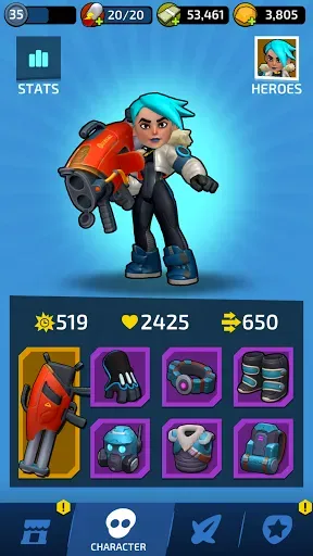 Скриншот 1 — Impossible Space: A Space Hero
