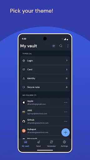Скриншот 7 — Bitwarden - Менеджер паролей