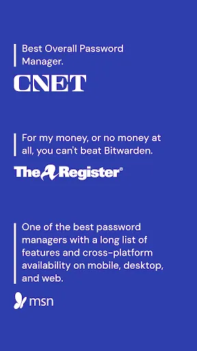 Скриншот 8 — Bitwarden - Менеджер паролей