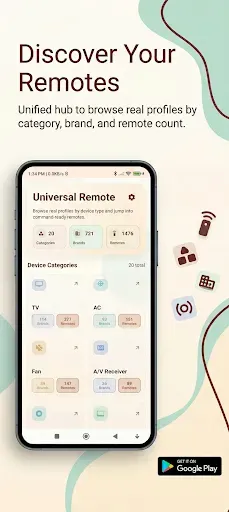Скриншот 1 — Universal Remote