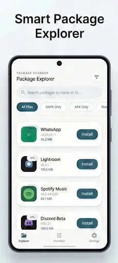 Скриншот 3 — XAPK Installer - APK Install