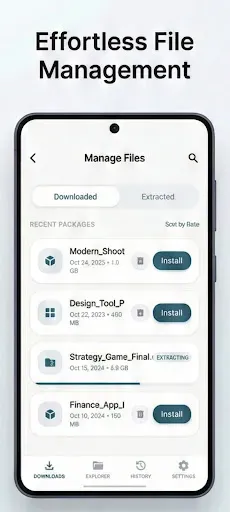 Скриншот 4 — XAPK Installer - APK Install