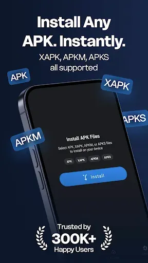 Скриншот 1 — Install Buddy - XAPK Installer