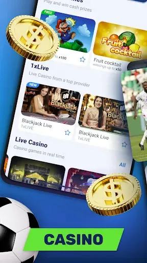 Скриншот 3 — 1xBet: Sport Betting & Casino