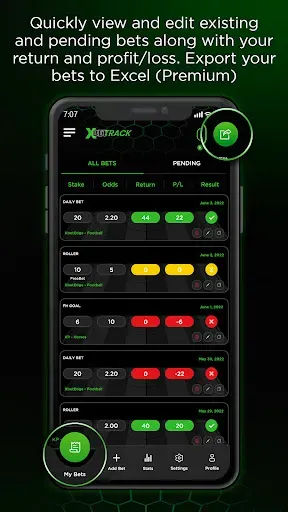 Скриншот 3 — XBet Track Sports Bet Tracker