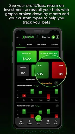 Скриншот 4 — XBet Track Sports Bet Tracker