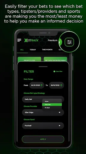 Скриншот 5 — XBet Track Sports Bet Tracker