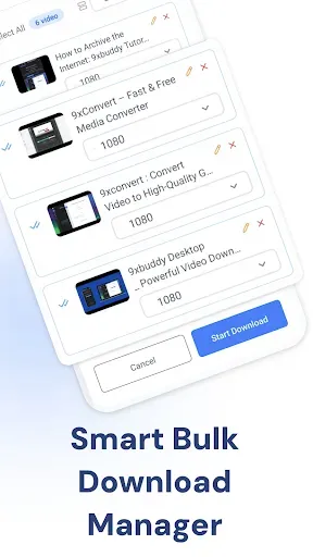 Скриншот 4 — 9xbuddy: Загрузка видео