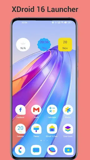 Скриншот 1 — XDroid 16 Launcher