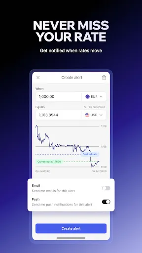 Скриншот 8 — Xe Money Transfer & Converter