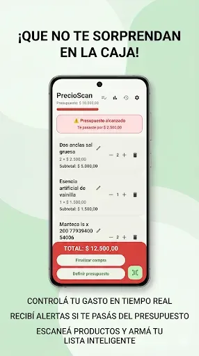 Скриншот 2 — PrecioScan: Gastos y compras
