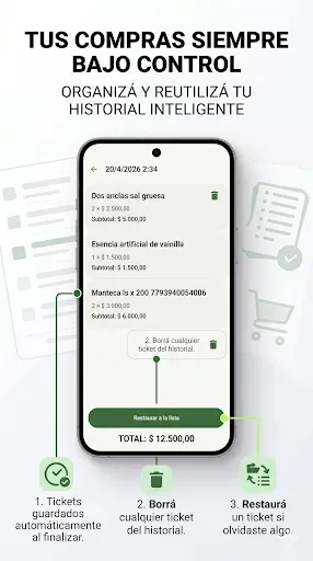 Скриншот 3 — PrecioScan: Gastos y compras