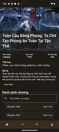 Скриншот 4 — XemTruyen - Nghe Và Đọc Truyện
