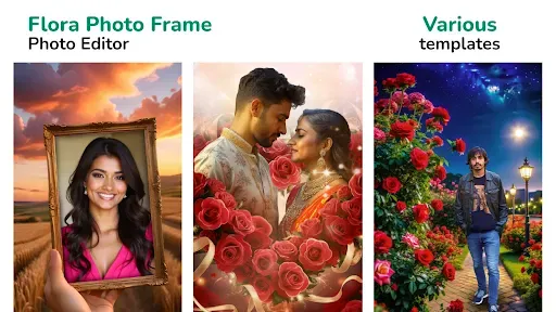 Скриншот 7 — Flora Photo Frame Photo Editor