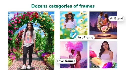 Скриншот 8 — Flora Photo Frame Photo Editor