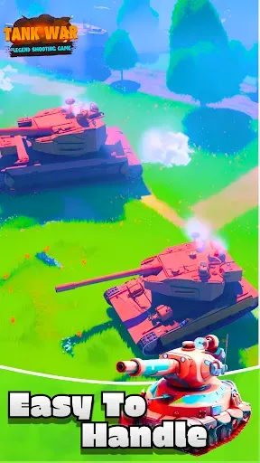 Скриншот 1 — Tank War: Legend Shooting Game