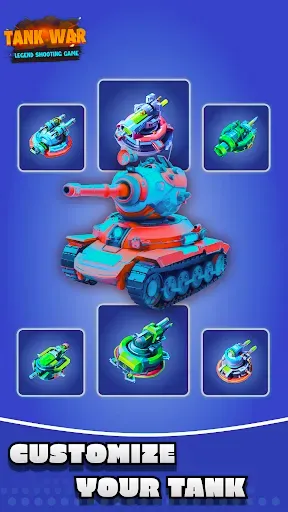 Скриншот 4 — Tank War: Legend Shooting Game