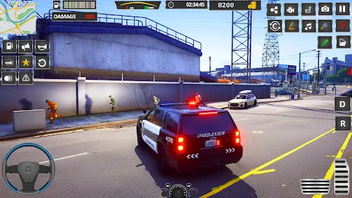 Скриншот 6 — Police Games Cop Car 3d