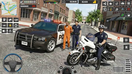 Скриншот 8 — Police Games Cop Car 3d