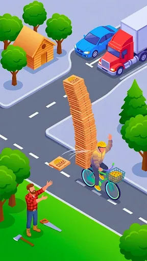 Скриншот 2 — Pizza Dash: Moto Delivery