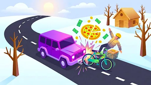 Скриншот 6 — Pizza Dash: Moto Delivery