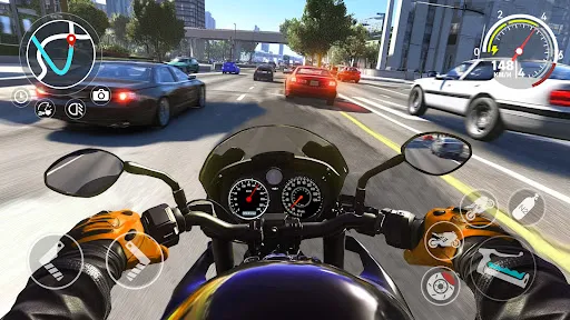 Скриншот 5 — Moto Race Go