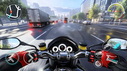 Скриншот 6 — Moto Race Go