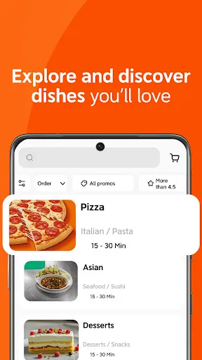 Скриншот 4 — DiDi Food: Express Delivery