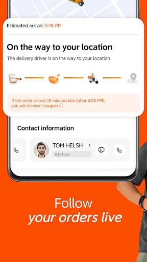 Скриншот 5 — DiDi Food: Express Delivery